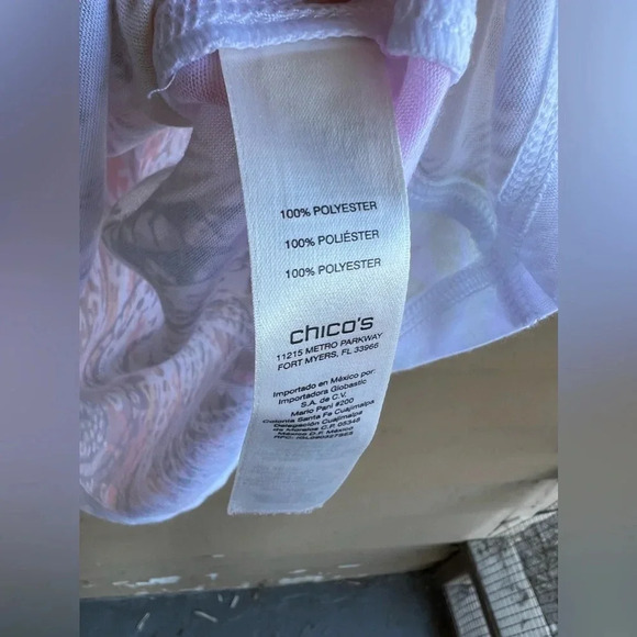 Weekends by Chico's Long Sleeve Top - Size L (2) - Bohemian, Paisley - Picture 4 of 5